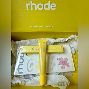 Rhode Skin Lemontini Shimmery Sheer Gold Limited Edition Peptide Lip Tint NIB